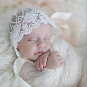 Infant lace bonnet